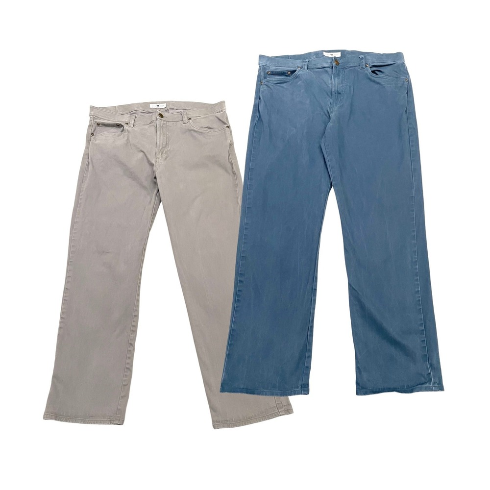 Onward Reserve Pants (LOT OF 2) Men's 38x30 Navy Blue / Gray Chino Casual Golf